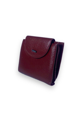 Жіночий гаманець шкіряний 2 відділи для купюр 13 осередків для карт розмір: 12*10*3 см бордовий Cardinal (266911753)