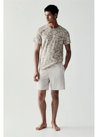 Бежева футболка H&M