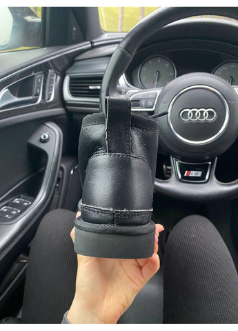 Угі Чоловічі UGG Neumel Leather Black (Шкіра) (366196758)