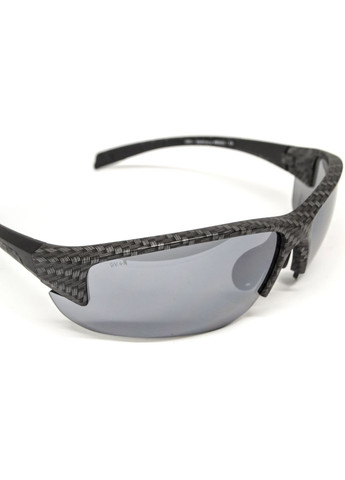 Очки защитные Hercules-7 Carbon (flash mirror), зеркальные серые в графитовой оправе. Global Vision (319705187)