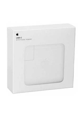 Зарядное устройство 87W Power Adapter для Apple (1 USB C) (AAA) Белый Brand_A_Class (372163125)
