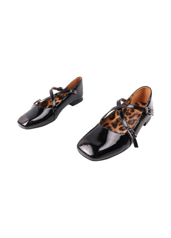 FARINNI Туфли женские черные натуральная лакованая кожа черный з, китай — (340306175)