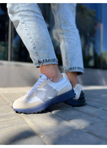 Синій кросівки чоловічі new balance 327 blue sole нью беланс 327 сині демісезон No Brand