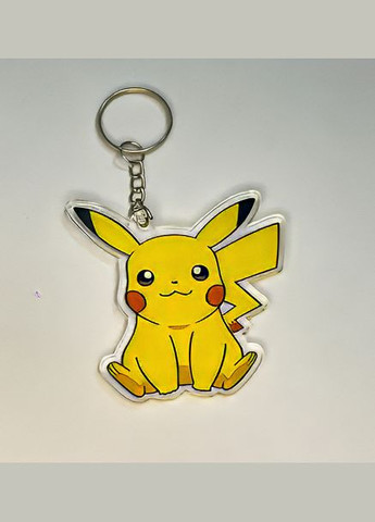 Брелок з Акрилу Pokemon Pikachu Покемон Пікачу No Brand (339619183)