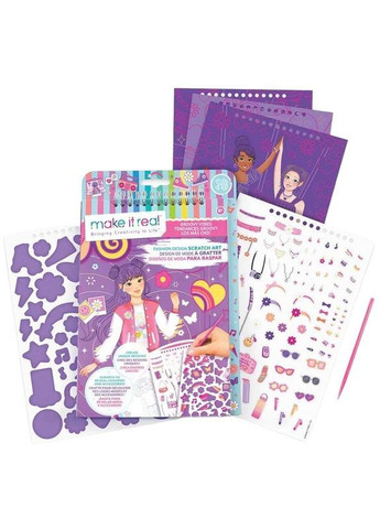 Набор для скретчина Крутый вайб () Make it Real MR3211 (366529062)