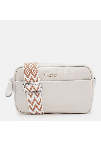 Жіноча шкіряна сумка K15-5818w-white Borsa Leather (366343721)