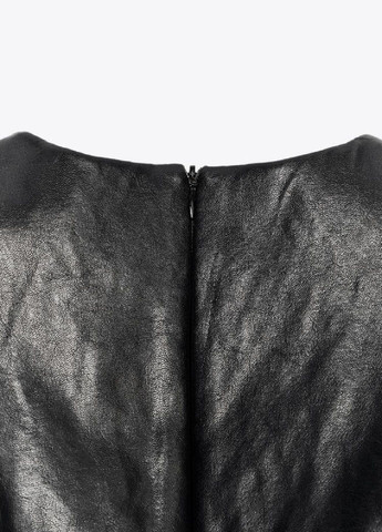 Чорна сукня Zara однотонна