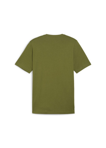 Зелена футболка essentials small logo men's tee Puma