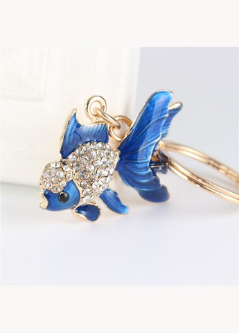 Модний креативний елегантні милий брелок кулон зі стразами у формі казкова Золота Рибка No Brand (292867184)