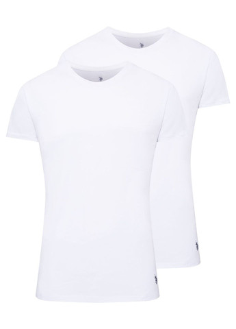 Белая футболка u.s/ polo assn. мужская U.S. Polo Assn.