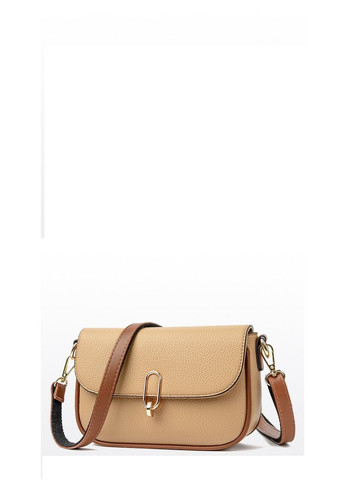 Сумка женская из натуральной кожи женская коричневая маленькая КиП (367041229)