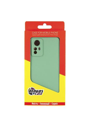 Чохол до мобільного телефона Soft Xiaomi Redmi Note 12s (mint) (DG-TPU-SOFT-29) DENGOS Soft Xiaomi Redmi Note 12s (mint) (366156967)