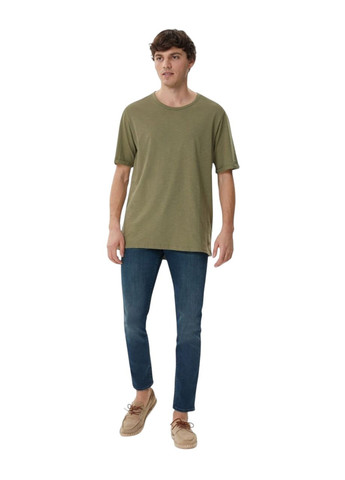 Оливковая футболка мужская Lee Cooper