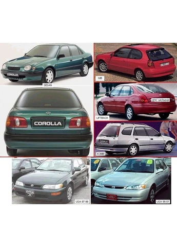 Указатель поворота Toyota Corolla E11 '97-01, FP 8114 K1-E, 8152012820, 21215C9LUE, 185076052, 811219E Depo (385814496)
