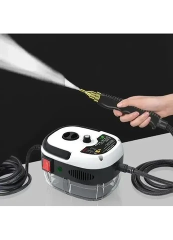 Уборочный пароочиститель Steam Cleaner 2500 Вт (1200 мл) с насадками и шлангом 2.2 м парогенератор для мебели, кухни, ванной A-Plus (400373733)