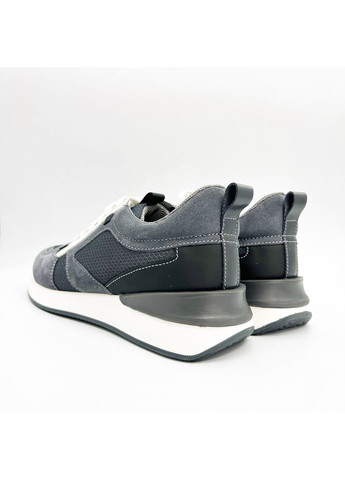 Серые кроссовки (р) текстиль/замша 0-2-2-ma-18t-6 Bertoni