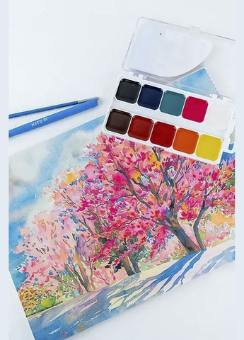 Фарби акварельні Classic колір різнокольоровий ЦБ-00281395 Kite (343414587)