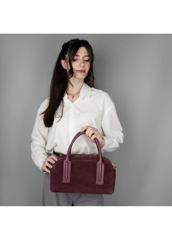Сумка женская замшевая 03972 с ручками винная Virginia Conti (365957096)