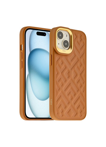 Чохол Briquette Collection Rhombus для iPhone 15 Black Kajsa Apple iPhone 15 2023 (335874800)