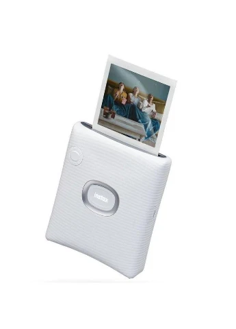 Подарунковий набір фотопринтер Instax SQ Link/Фотопапір 20 шт/Чохол/Фотоальбом на 80 фото Білий Fujifilm (371121493)