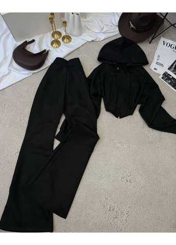 Замшевый костюм тройка Україна (356672475)