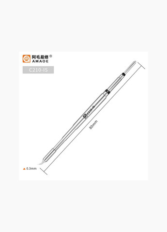 Жало, наконечник паяльника C210-IS Amaoe (325432615)