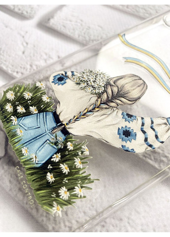 Чохол з потовщеними кутами на Samsung Galaxy S24:: Дівчина зі стрічкою (принт 17) CASE CONTROL (360691905)