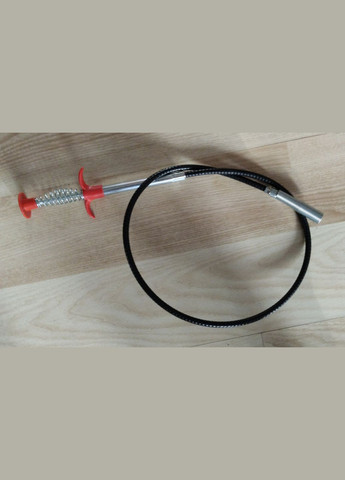 Трос сантехнический для прочистки труб Коготь с зажимами 1,6м No Brand (314837584)