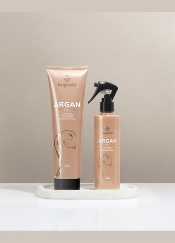 Спрей для волос от "Argan Oil" восстанавливающий 250 мл. Bogenia (313262488)