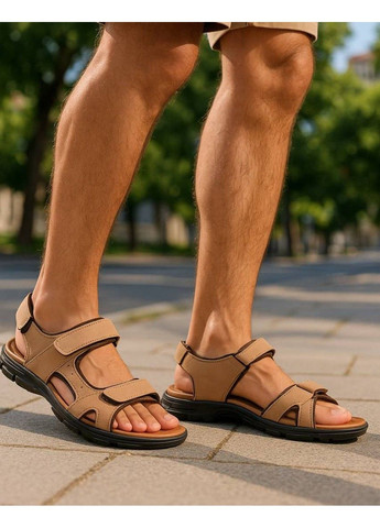 сандалии мужские бежевые Maznlon