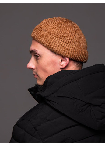 Шапка мужская докер плотная вязкая No Brand (366277430)