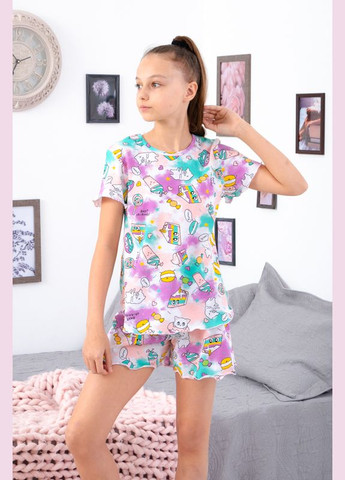 Фиолетовый демисезонный комплект для девочки (подростковый) Носи своє
