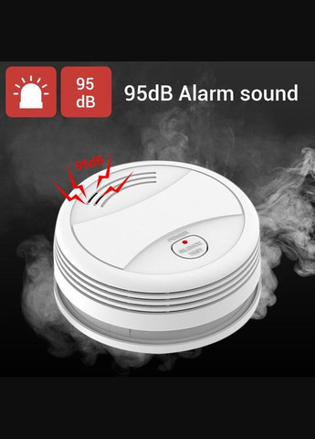 Датчик диму wifi пожежний датчик G2-W, оповіщення на смартфон у додаток Tuya smart (100819) Nectronix (358501703)