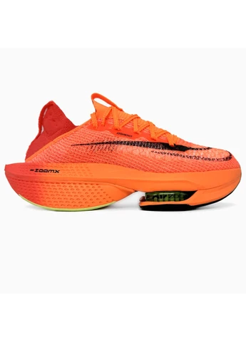 Оранжевые демисезонные кроссовки мужские nike air zoom alphafly next% 2 orange найк аир зум оранжевые No Brand