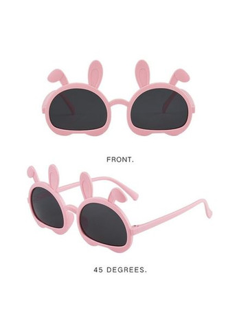 Дитячі сонцезахисні окуляри з рожевими вушками 2-6 років No Brand (331777982)