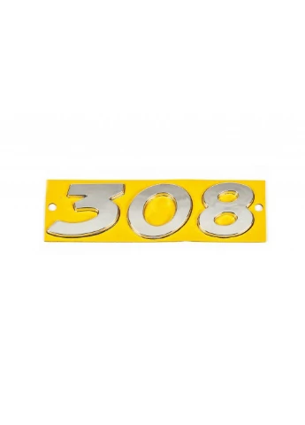 Надпись 308 для Peugeot 308 2007-2013 гг Davs Auto (389077291)