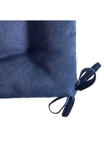 Подушка для кресла рогожка см темно-синий No Brand (324832684)