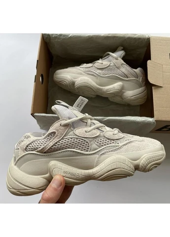 Цветные демисезонные кроссовки мужские adidas yeezy boost 500 blush адидас изи буст No Brand