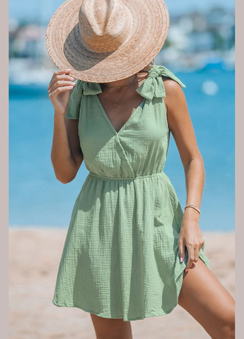 Светло-зеленое повседневный платье CUPSHE однотонное