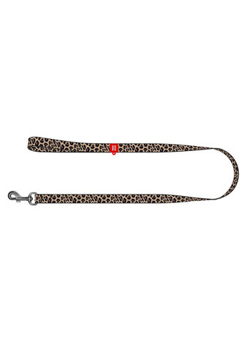 Поводок для собак WAUDOG нейлоновый Леопард 25мм 122см для больших собак поводок для выгула ProDobro (373221554)