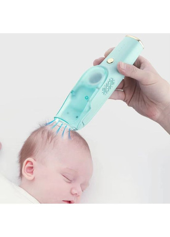 Машинка для стрижки дітей та немовлят з вологозахистом IPX7 безшумний тример з трьома насадками (MS201) VGR (361029164)