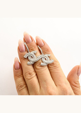 Серьги 9430 Maxi Silver (337133360)