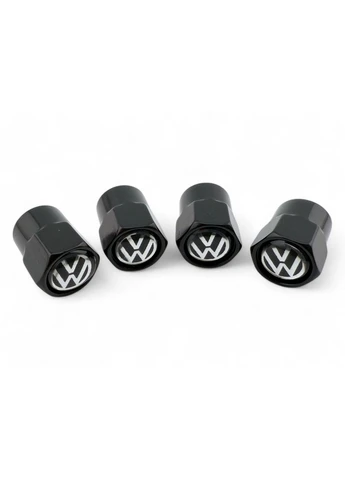 Ковпачки на ніпель Volkswagen металеві (4 шт.) No Brand (364463603)