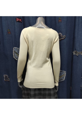 Желтый свитер женский джемпер вискоза однотонный тонкий 42/44 No Brand