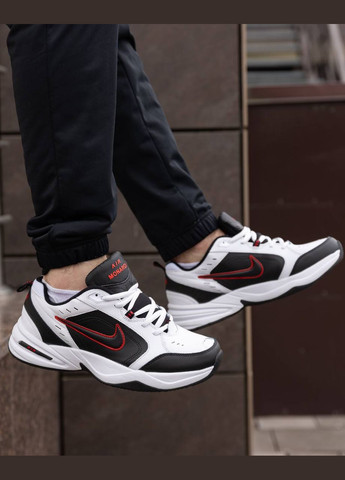 Черно-белые демисезонные кроссовки мужские No Brand