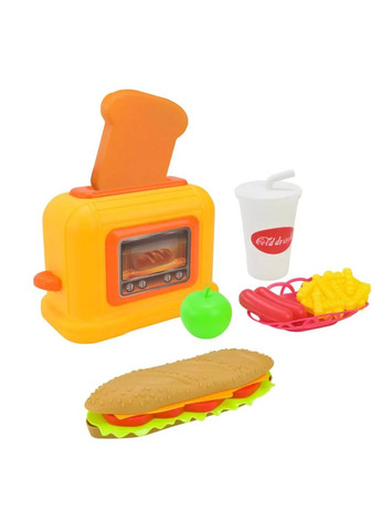 Кухонные принадлежности кухонные продукты тостер и аксессуары Funny Play House 345-8C No Brand (362421396)