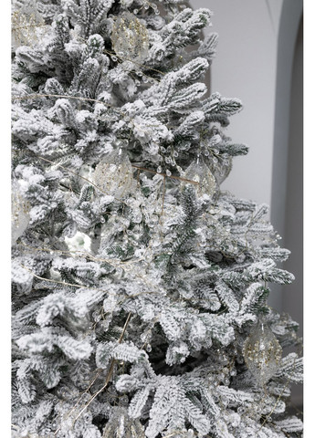 Искусственная елка литая МЕРИЛЕНД Заснеженная 1.80м с металлической подставкой на 30% пышнее Yalunka Tobi (349451459)