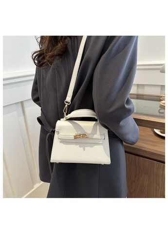 Женская сумка 8088 кросс-боди на ремешке белая No Brand (313235525)