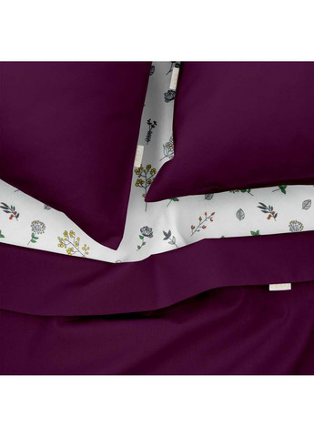 Двоспальна постіль з простирадлом на гумці Plum CS3 180х220 см Cosas (307387085)