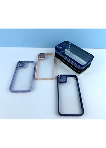 Чохол Brilliant Clear Case Separate Camera для iPhone 14 Чорний No Brand (382804203)